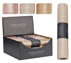 Zaros Ύφασμα διακόσμησης Χρυσό Lurex 3χρ.,28x200cm YL186