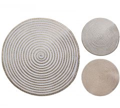 Zaros Στρογγυλό σουπλά (p.p) σχ.spiral 38cm, 2σχ. XM973