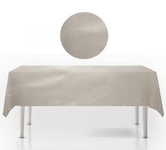 Zaros Τραπεζομάντηλο μεταλικό ύφασμα χρυσό,140x240cm XM976