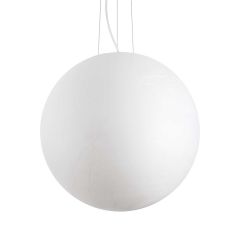 Ideal Lux Φωτιστικό Οροφής Λευκό Ø60 Carta Sp1 272139