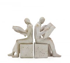 Zaros Ζευγάρι άνδρας & γυναίκα βιβλιοστάτης 28cm TM430