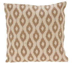 Zaros Μαξιλάρι Γιούτα/Βαμβακερό Natural 45x45 Εκ. HE686