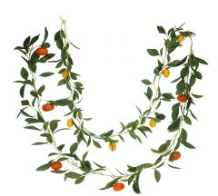 Zaros Γιρλάντα Με Λεμόνια Και Μανταρίνια Κίτρινη/Πορτοκαλί 180 Εκ. FL181