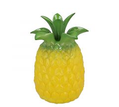 Zaros Βάζο "Ανανάς" Κεραμικό Κίτρινο Φ18x28 Εκ. DK156