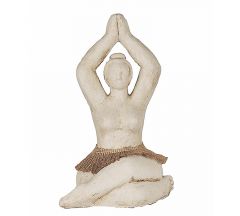 Zaros Γυναικεία Φιγούρα Τσιμεντένια Με Φούστα Χούλα 28 Εκ. CT475