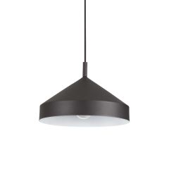 Ideal Lux Φωτιστικό Οροφής Μεταλλικό Μαύρο Ø30 Yurta Sp1 285139