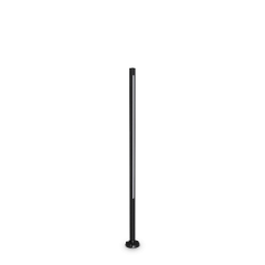 Ideal Lux Χωνευτό Κολωνάκι Led Εξωτερικού Χώρου Μαύρο 120,5 Εκ. Jedi Pt 293196