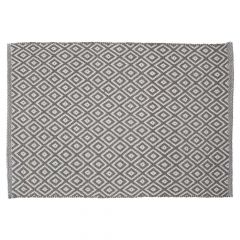 Sealskin TRELLIS Πατάκι Μπάνιου Βαμβακερό 60x90 I Grey