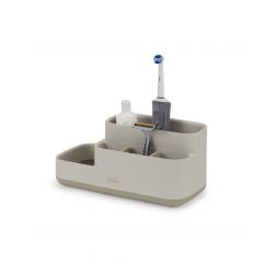 Joseph Joseph EASYSTORE™ Θήκη Οργάνωσης Μπάνιου Εκρού 24,9x11,9x11,6 Εκ.