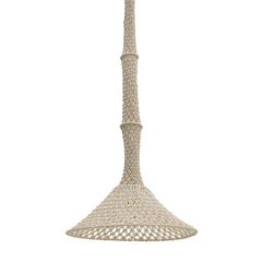 Inart Φωτιστικό Οροφής Μεταλλικό/Μακραμέ Μπεζ 50x232 Κωδικός: 3-10-889-0007