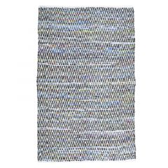 Inart Χαλί Υφασμάτινο Μπλε/Πολύχρωμο 180x240 Κωδικός: 3-35-957-0015
