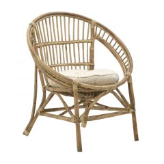 Inart Καρέκλα Εξωτερικού Χώρου Μπαμπού Natural 70x60x79 Κωδικός: 3-50-492-0025