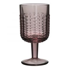 Inart Ποτήρι Κρασιού Ροζ Σετ 6 Τεμαχίων 8x8x16,5 Κωδικός: 3-60-621-0039
