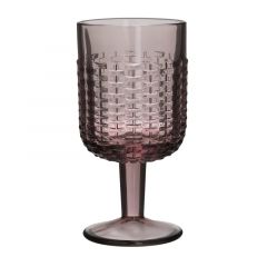 Inart Ποτήρι Κρασιού Ροζ Σετ 6 Τεμαχίων 7x7x14,5 Κωδικός: 3-60-621-0040