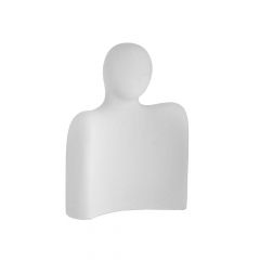 Inart Επιτραπέζιο Διακοσμητικό Κεραμικό Λευκό 20x10x25 Κωδικός: 3-70-266-0059