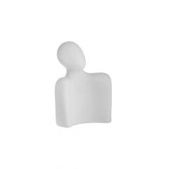 Inart Επιτραπέζιο Διακοσμητικό Κεραμικό Λευκό 15x8x20 Κωδικός: 3-70-266-0060