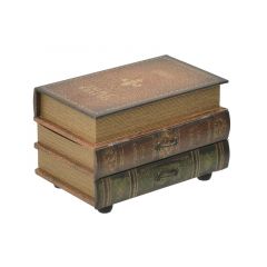 Inart Κουτί/Μίνι Συρταριέρα "Βιβλία" Pu Πολύχρωμο 25x16x16 Κωδικός: 3-70-899-0013
