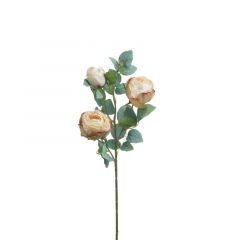 Inart Τεχνητό Λουλούδι Εκρού 65 Εκ. Κωδικός: 3-85-397-0006