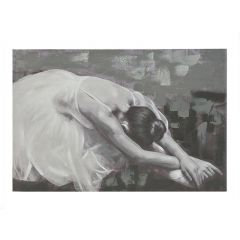 Inart Πίνακας "Μπαλαρίνα" Λευκός/Μαύρος 120x3x80 Κωδικός: 3-90-242-0316