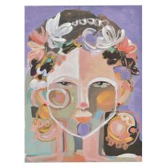 Inart Πίνακας "Γυναικεία Φιγούρα" Πολύχρωμος 60x3x80 Κωδικός: 3-90-519-0278