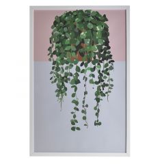 Inart Πίνακας "Φυτό" Πράσινος/Ροζ 40x60 Κωδικός: 3-90-763-0110