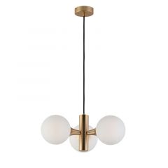 Viokef Φωτιστικό Οροφής Μεταλλικό/Γυάλινο Globe 3094300