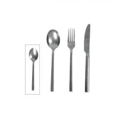 Espiel Divine Stone Κουταλάκι Του Γλυκού Inox Ασημί 14 Εκ. Κωδικός: CUV207K12