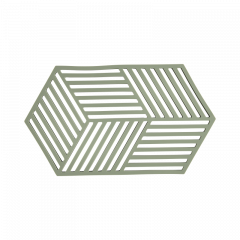 Zone Denmark Σουπλά Για Ζεστά Σκεύη Σιλικόνης 24x14 - Hexagon Rosemary