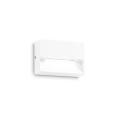 Ideal Lux Απλίκα Εξωτερικού Χώρου Led Λευκή 6,5 Εκ. Dedra Ap Small 316901