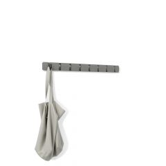 Umbra Κρεμάστρα Τοίχου 8 Θέσεων Γκρι/Ανθρακί Flip 81,3x3,2x6,4