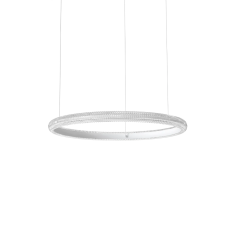 Ideal Lux Φωτιστικό Οροφής Led Μεταλλικό Λευκό Ø60 Miracle Sp 325828