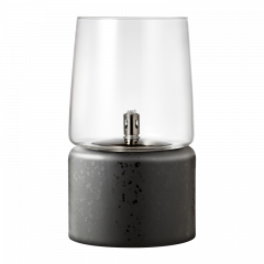 Bitz Λάμπα Λαδιού Stoneware Ø15x26 I Gastro Black