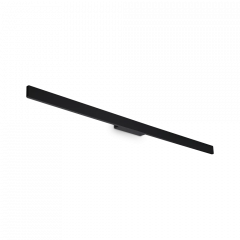 Ideal Lux Φωτιστικό Τοίχου Εξωτερικού Χώρου Led Μαύρο 144 Εκ. Linea Ap 328607