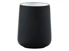 Zone Denmark Ποτηροθήκη Πορσελάνινη Ø8x10 - Nova Black