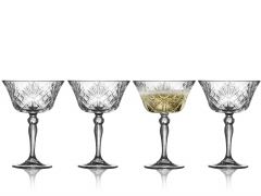 Lyngby Glas Ποτήρια Σαμπάνιας Κρυστάλλινα Σετ 4 Τμχ 16 Εκ. 260 ml - Melodia Clear