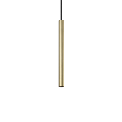 Ideal Lux Φωτιστικό Οροφής Led Μεταλλικό Χρυσό 40 Εκ. Ultrathin Sp Round 339726