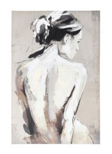 Bizzotto Talent Πίνακας Σε Καμβά "Γυναικεία Φιγούρα" Μπεζ 80x120