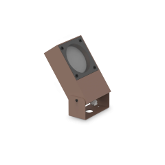 Ideal Lux Προβολέας Εξωτερικού Χώρου Led Καφέ Sirio Pr1 345635