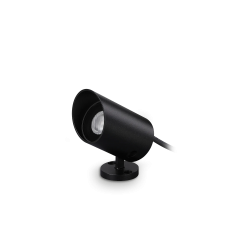 Ideal Lux Προβολέας Εξωτερικού Χώρου Led Μαύρος Koala Pr 7W Con Base 349596