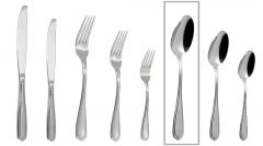 Espiel Empire Κουτάλι Φαγητού Ασημί 20,5x4,6 Κωδικός: GYS203K12