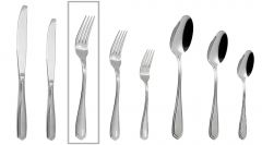 Espiel Empire Πιρούνι Φαγητού Ασημί 20,7x2,6 Κωδικός: GYS204K12