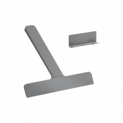 Zone Denmark Καθαριστής Τζαμιών Από Σιλικόνη 24x22 - Ume Grey