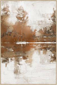 Bizzotto Bold Πίνακας Σε Καμβά Καφέ 82,6x122,6