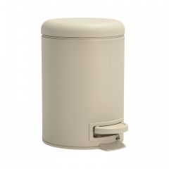 Södahl Κάδος Απορριμμάτων Μεταλλικός 3 Lt - Mono Beige