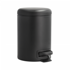 Södahl Κάδος Απορριμμάτων Μεταλλικός 3 Lt - Mono Black