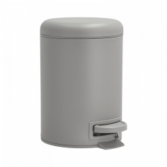 Södahl Κάδος Απορριμμάτων Μεταλλικός 3 Lt - Mono Grey