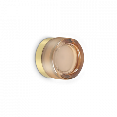 Ideal Lux Απλίκα Γυάλινη/Μεταλλική Μελί Ø10,5 Εκ. Lolly Ap1