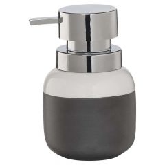 Sealskin SPHERE Δοχείο Κρεμοσάπουνου Πορσελάνινο 360 ml I Dark Grey