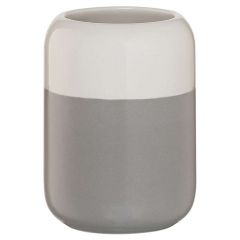 Sealskin SPHERE Ποτήρι Οδοντόβουρτσας Πορσελάνινο Φ73x10,4 I Light Grey