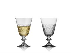 Lyngby Glas Ποτήρια Για Λευκό Κρασί Γυάλινα Σετ 2 Τμχ 13 Εκ. 230 ml - Eaton Clear